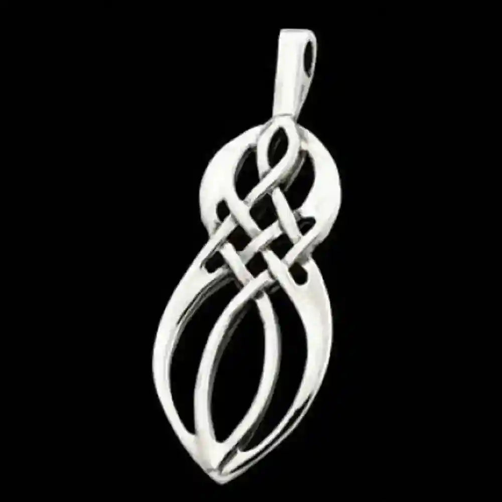 Anhänger Keltische Harmonie Schmuck 925er Silber 43x16mm