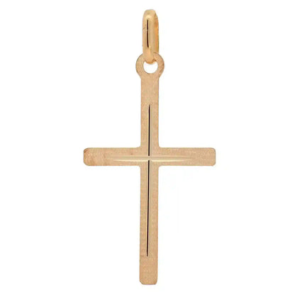 Anhänger Kreuz 333 - 8 Karat Gelbgold