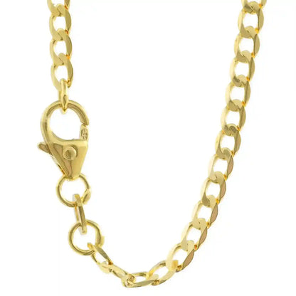 Anhänger Kreuz 375 9 Karat Gold mit Kette 2,6 mm 333 Gold 55 cm - Firma Holzenplotz - Silberketten-Goldketten.de 