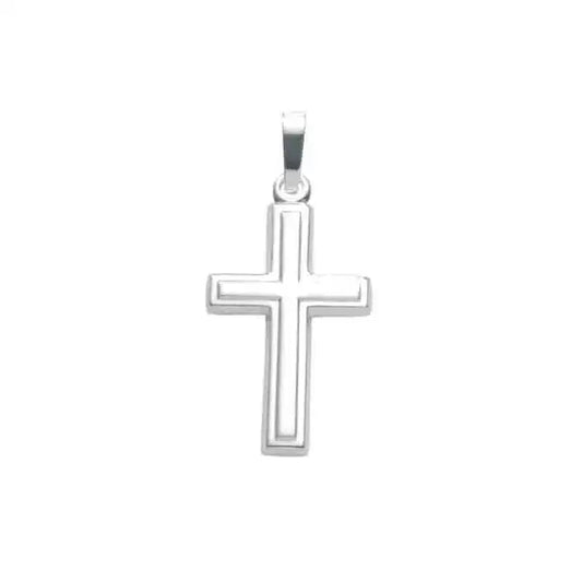 Anhänger Kreuz 925 Silber - Firma Holzenplotz - Silberketten - Goldketten.de