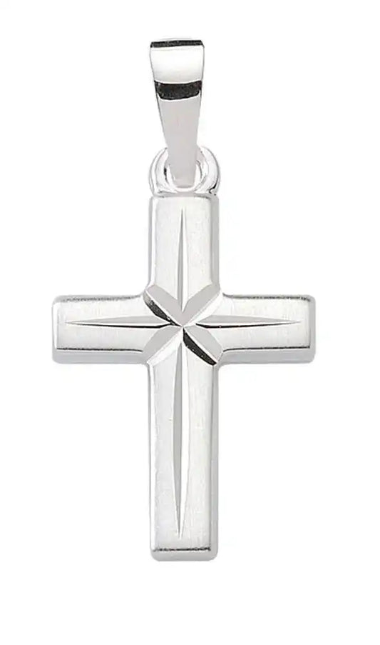 Anhänger Kreuz 925 Silber - Firma Holzenplotz - Silberketten - Goldketten.de