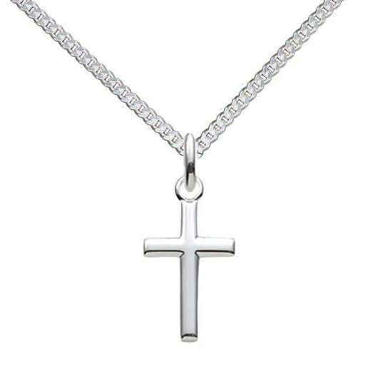Anhänger Kreuz 925 Silber rhodiniert - Firma Holzenplotz - Silberketten - Goldketten.de