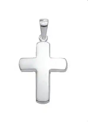 Anhänger Kreuz aus Silber Kettenanhänger aus massiv 925 Sterlingsilber - Firma Holzenplotz - Silberketten - Goldketten.de