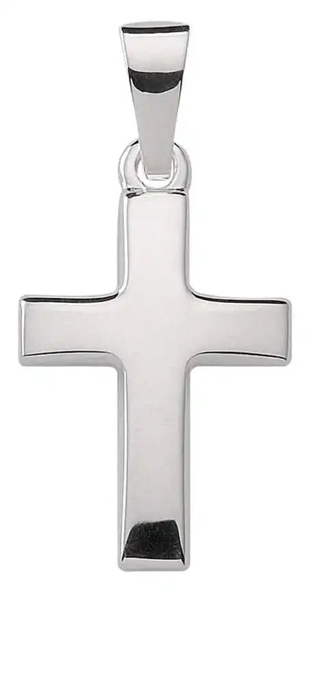 Anhänger Kreuz aus Silber Kettenanhänger aus massiv 925 Sterlingsilber - Firma Holzenplotz - Silberketten - Goldketten.de