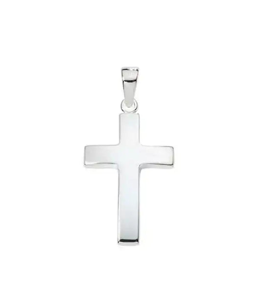 Anhänger Kreuz aus Silber Kettenanhänger aus massiv 925 Sterlingsilber - Firma Holzenplotz - Silberketten - Goldketten.de
