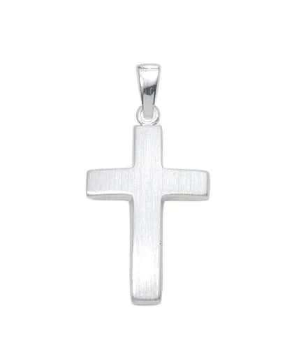 Anhänger Kreuz aus Silber Kettenanhänger aus massiv 925 Sterlingsilber - Firma Holzenplotz - Silberketten - Goldketten.de