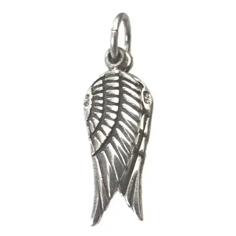 Anhänger Zwei Engelsflügel beweglich 925er Silber 29x30mm - Firma Holzenplotz - Silberketten-Goldketten.de 