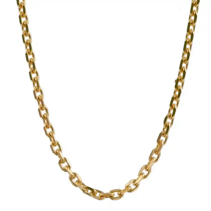 Ankerkette diamantiert Breite 1,3mm - 585-14 Karat Gold - Firma Holzenplotz - Silberketten-Goldketten.de 