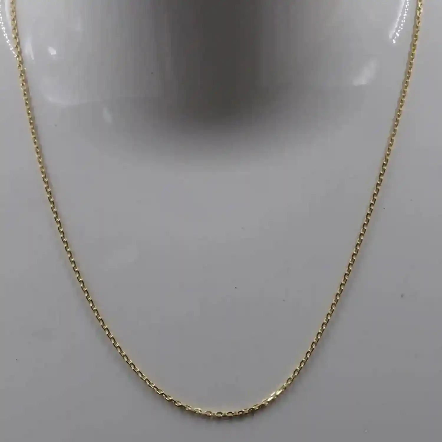 Ankerkette diamantiert Breite 1,3mm - 585-14 Karat Gold - Firma Holzenplotz - Silberketten-Goldketten.de 