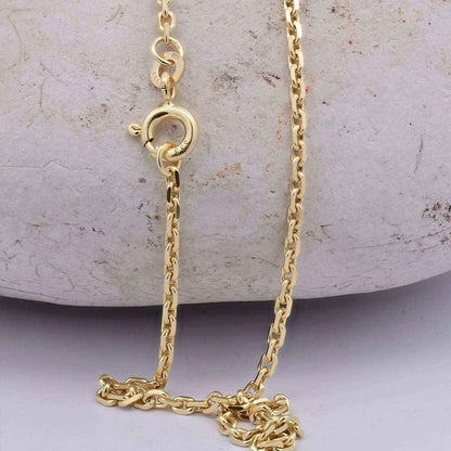 Ankerkette diamantiert Breite 1,9mm - 333-8 Karat Gold - Firma Holzenplotz - Silberketten-Goldketten.de 