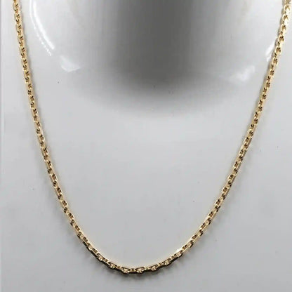 Ankerkette diamantiert Breite 2,5mm - 585-14 Karat Gold - Firma Holzenplotz - Silberketten-Goldketten.de 