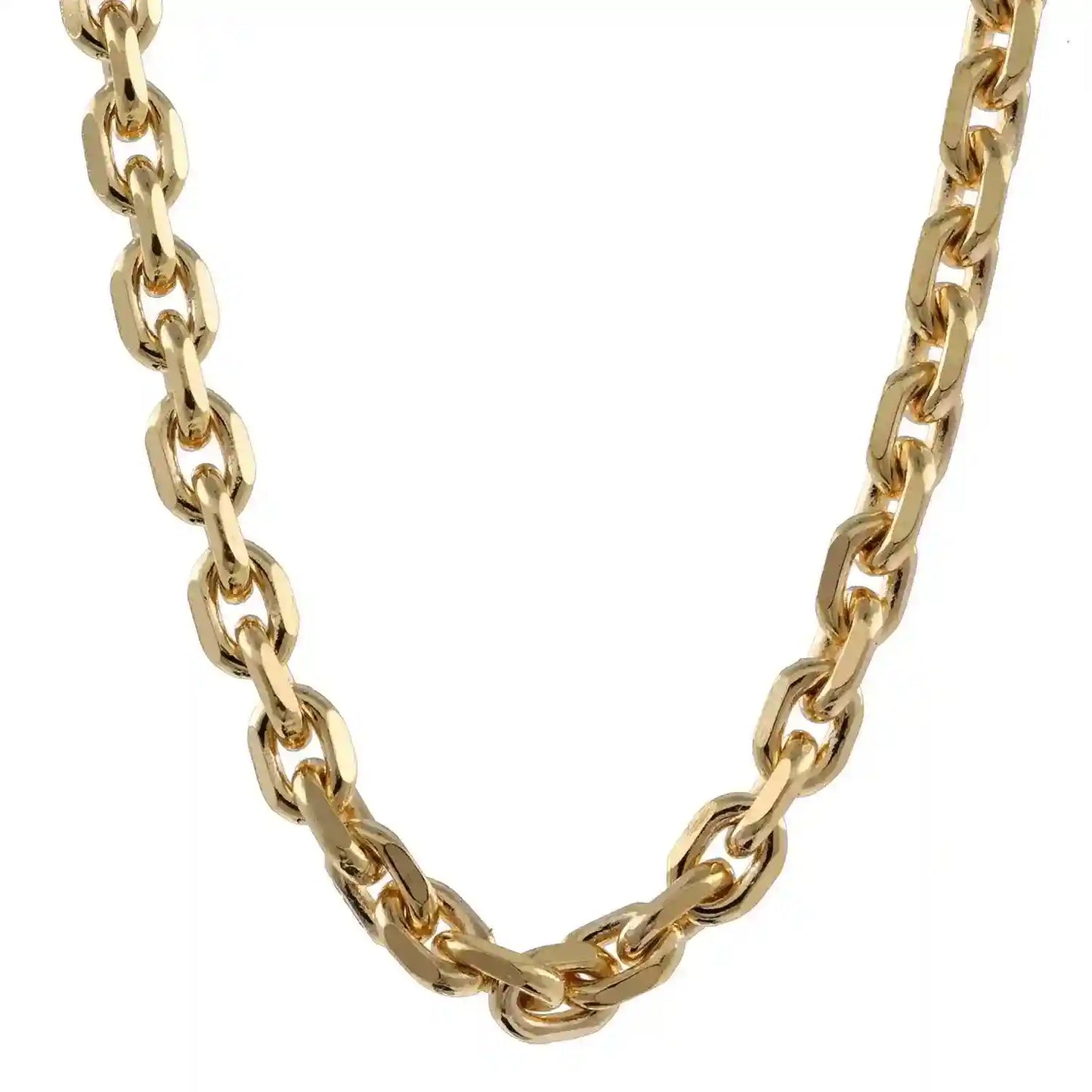Ankerkette diamantiert Halskette Breite 1,8 mm - 585 - 14 Karat Gold - Firma Holzenplotz - Silberketten-Goldketten.de 