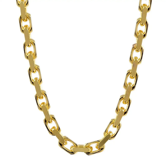 Ankerkette diamantiert Länge 18,5cm - Breite 1,8mm - 333-8 Karat Gold