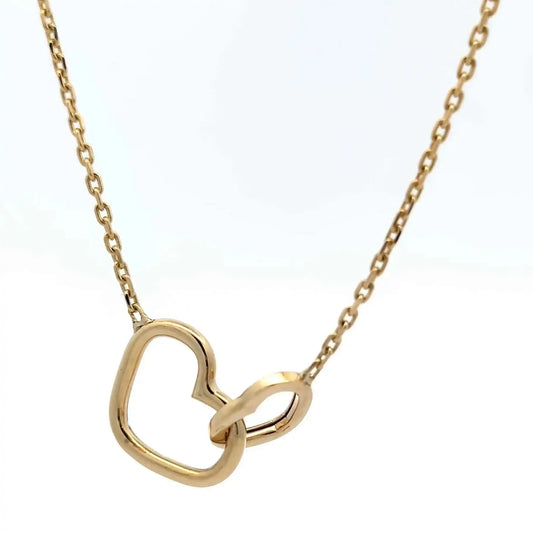 Ankerkette diamantiert Länge 45cm - Breite 1,2mm - 585-14 Karat Gold