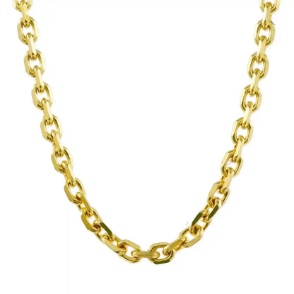Ankerkette diamantiert Länge 55cm - Breite 1,3mm - 333-8 Karat Gold