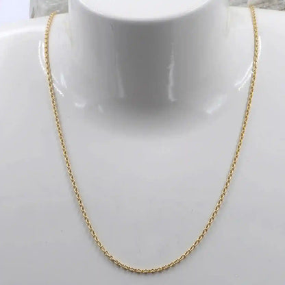 Ankerkette rund Halskette  750 - 18 Karat Gold Auswahl