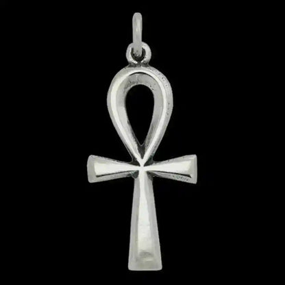 Ankh Ägyptisches Kreuz Schmuck Anhänger Silber Ägyptisch Ankh 37x14mm - Firma Holzenplotz - Silberketten-Goldketten.de 