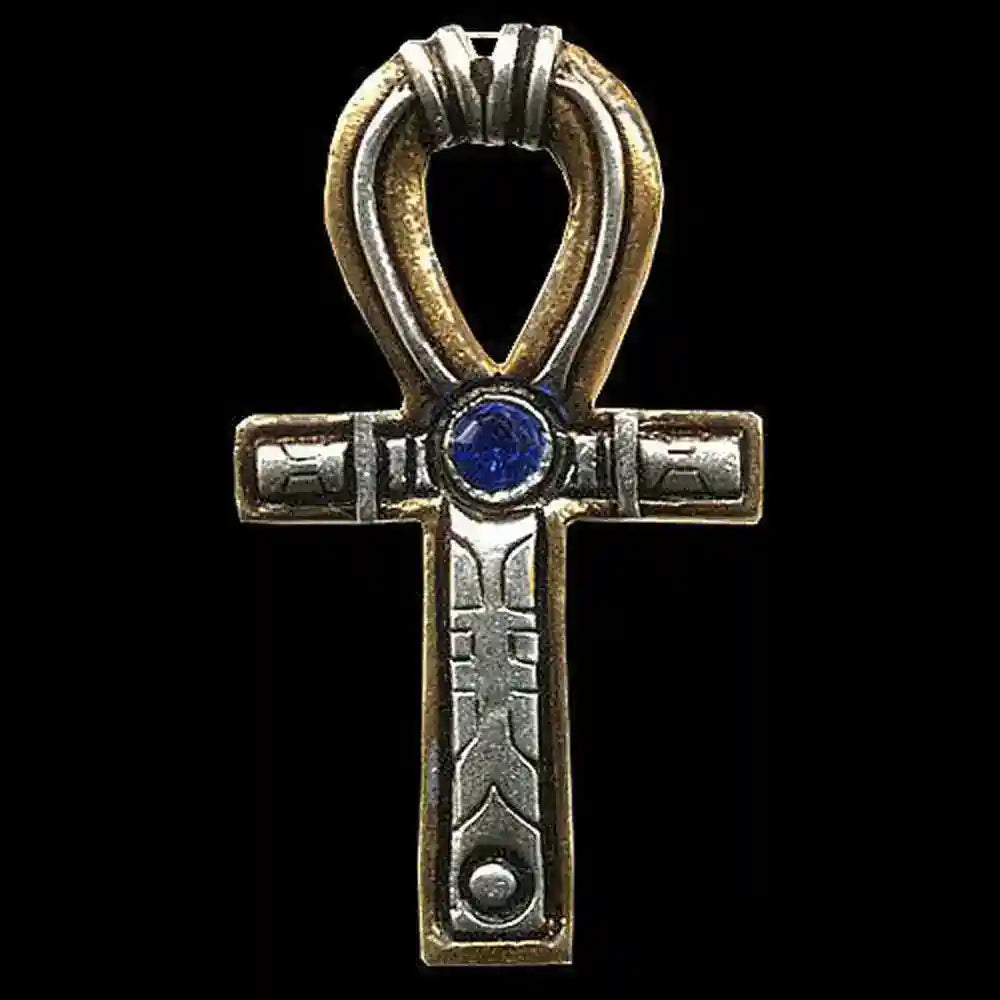 Ankh Anhänger Schmuck - Ägyptisch , Ankh  + Kette - 41x23mm