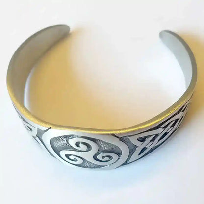 Armreif Celtic massiv  Zinn 58mm Durchmesser Armspange Schmuck