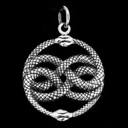 Aurin Schlangen Auryn Anhänger 925er Silber 21mm Durchmesser