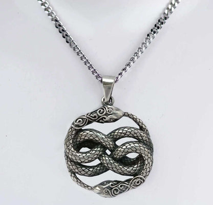 Auryn Aurin Anhänger 925 Silber + Kette Atreyu Unendliche Geschichte
