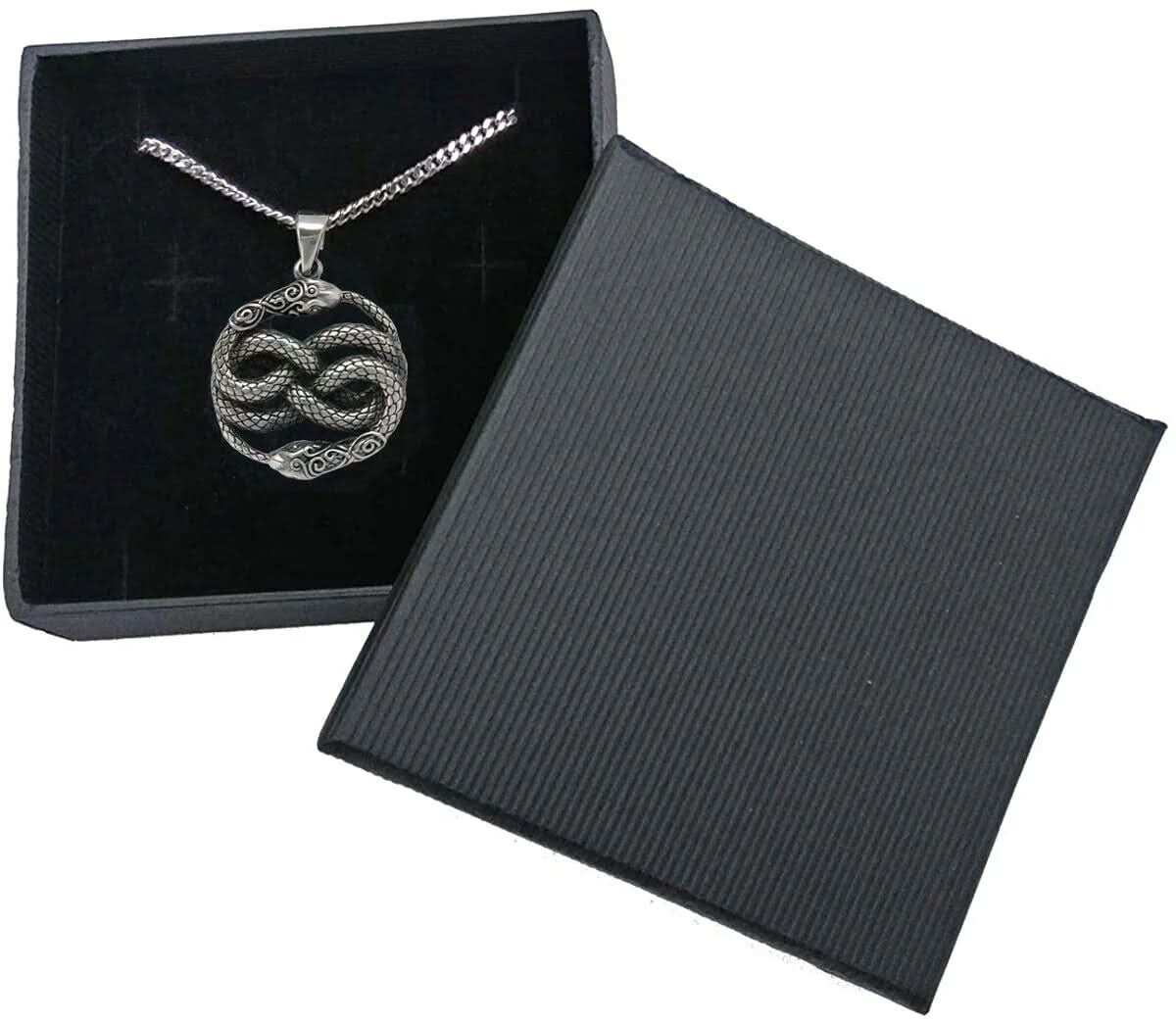Auryn Aurin Anhänger 925 Silber + Kette Atreyu Unendliche Geschichte