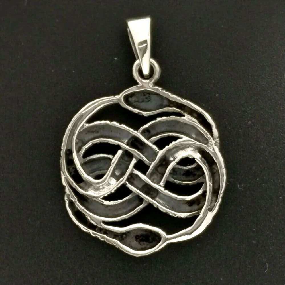 Auryn Aurin Anhänger 925 Silber + Kette Atreyu Unendliche Geschichte