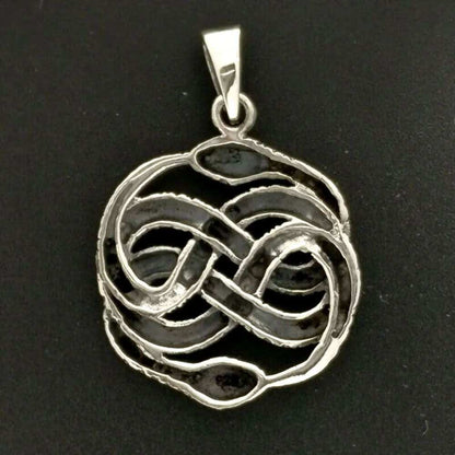 Auryn Aurin Anhänger 925 Silber + Kette Atreyu Unendliche Geschichte