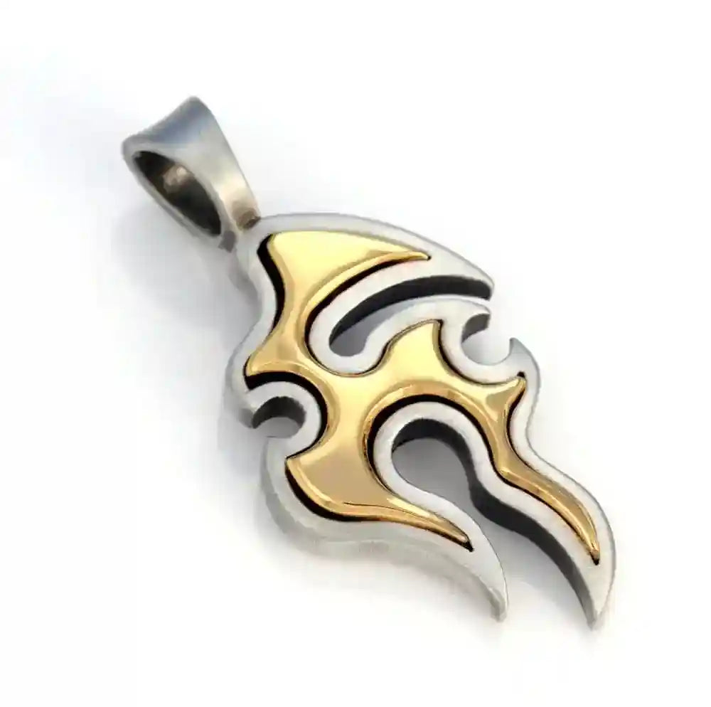 Bico Schmuck Anhänger versilbert Amoeba - Modern -