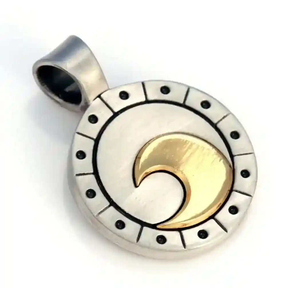 Bico Schmuck Anhänger Wave Rider - Modern -