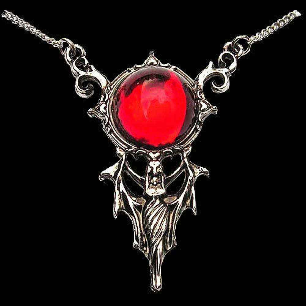 Blutmond Aufgang Anhänger Schmuck Briar Kinder der Nacht - Mond - 28x40mm