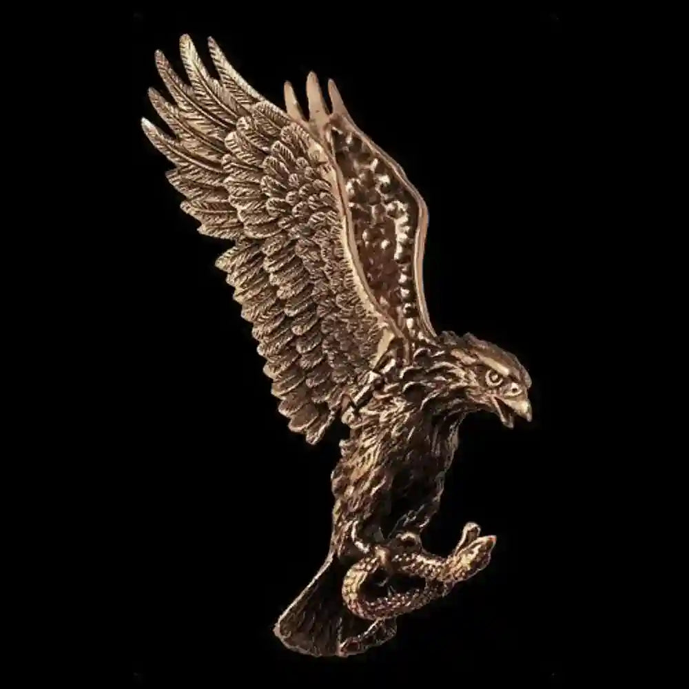 Bronzeanhänger Adler beweglich Schmuck - Vögel - 82x110mm