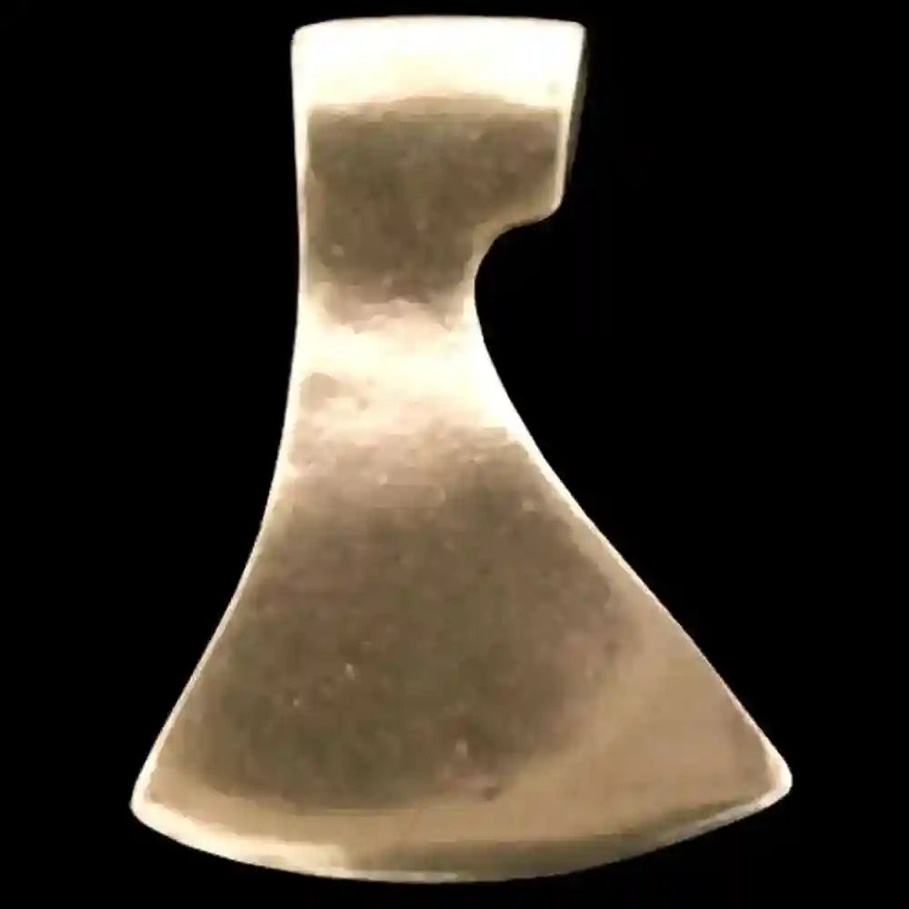 Bronzeanhänger Axtblatt massiv - Waffen - Beil 33x29mm Viking