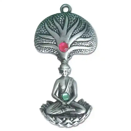 Buddhabaum gross - Buddha - Anhänger Schmuck 65x35mm