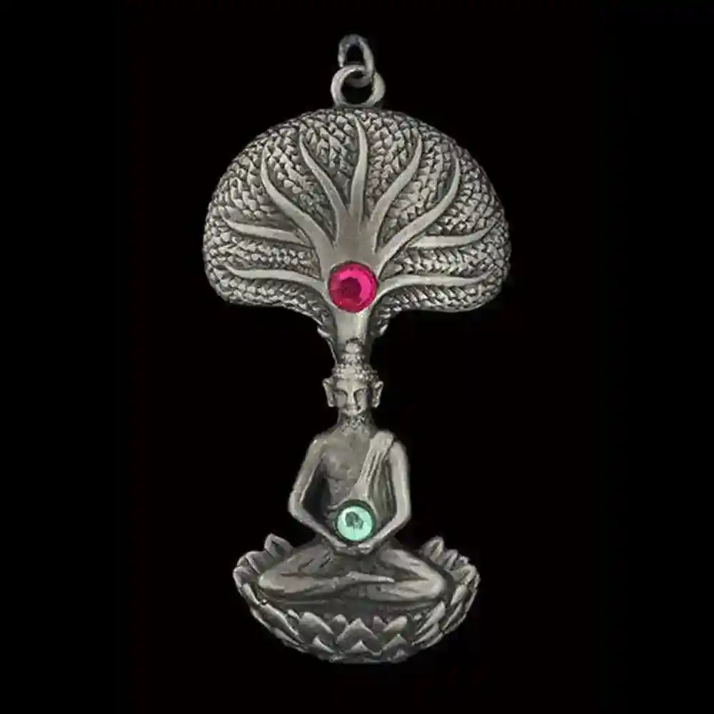 Buddhabaum klein Anhänger Schmuck - Buddha - 42x20mm