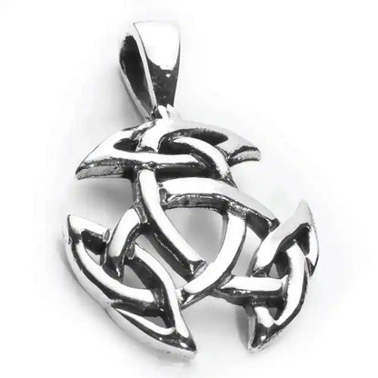 Celtic offene Dreifalt sehr klein Anhänger 925er Silber - Dreifalt - 22x15mm