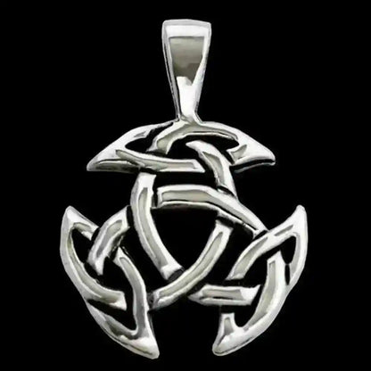 Celtic offene Dreifalt sehr klein Anhänger 925er Silber - Dreifalt - 22x15mm