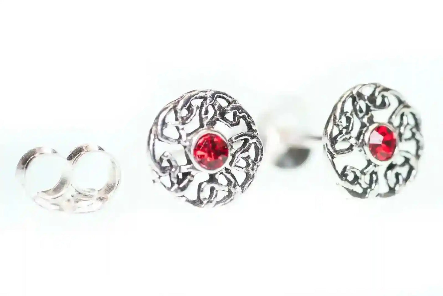 Celtic Ohrstecker Set Kelten Keltisch Triquetra Knoten Kreuz Irland Ec - Firma Holzenplotz - Silberketten-Goldketten.de 