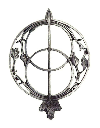Challis Wells Chalice-Brunnen Anhänger Schmuck 47x35mm
