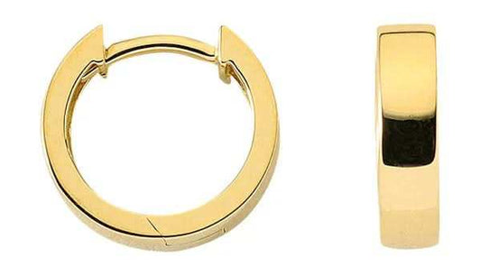 Creolen 333 Gelbgold - Firma Holzenplotz - Silberketten - Goldketten.de