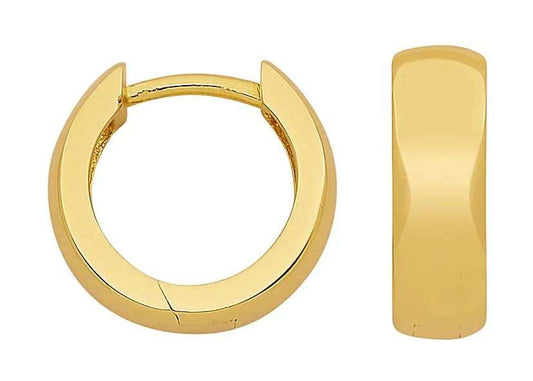 Creolen 925 Silber vergoldet - Firma Holzenplotz - Silberketten - Goldketten.de