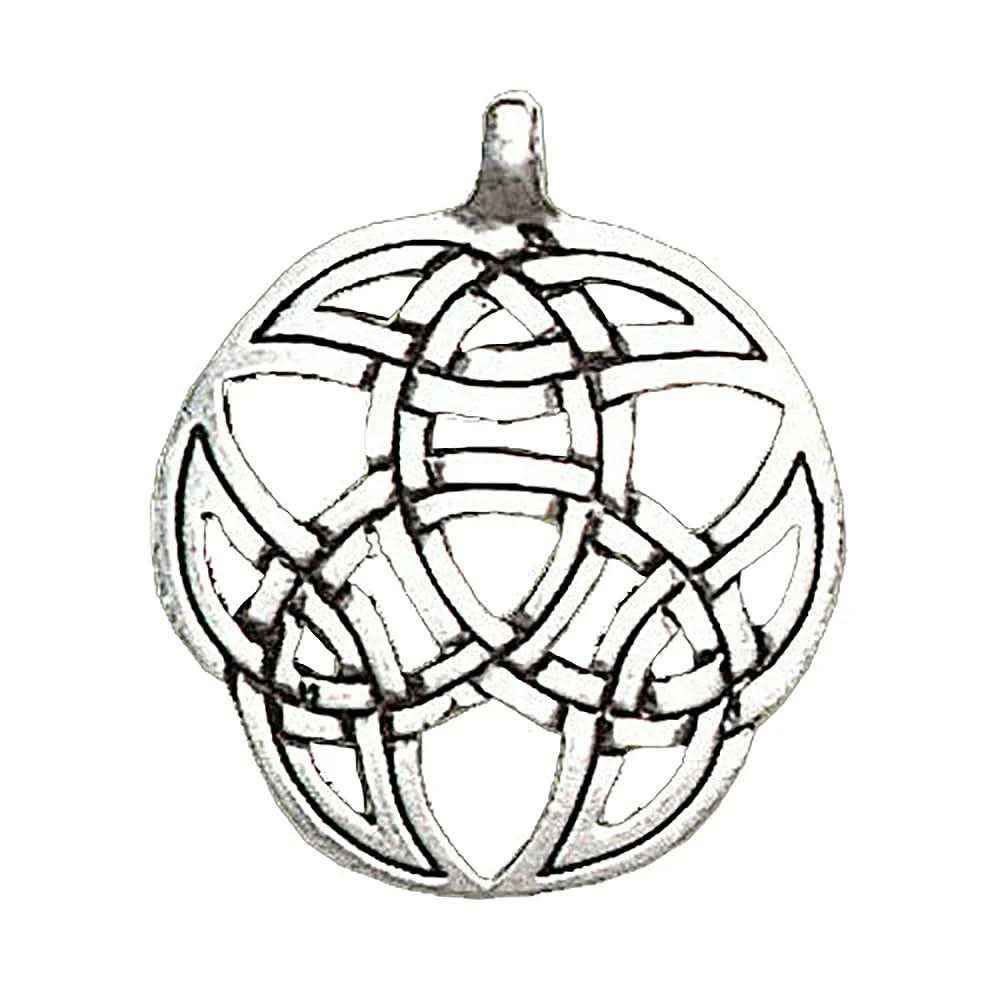 Das Gewebe der Wyrd Schmuck Anhänger - Wikinger - 34x29mm