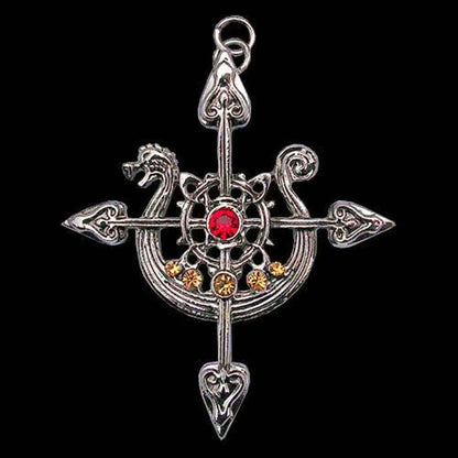 Der Kompass von Yorvik Anhänger Schätze von Albion von Briar - Kreuze - 39x45mm