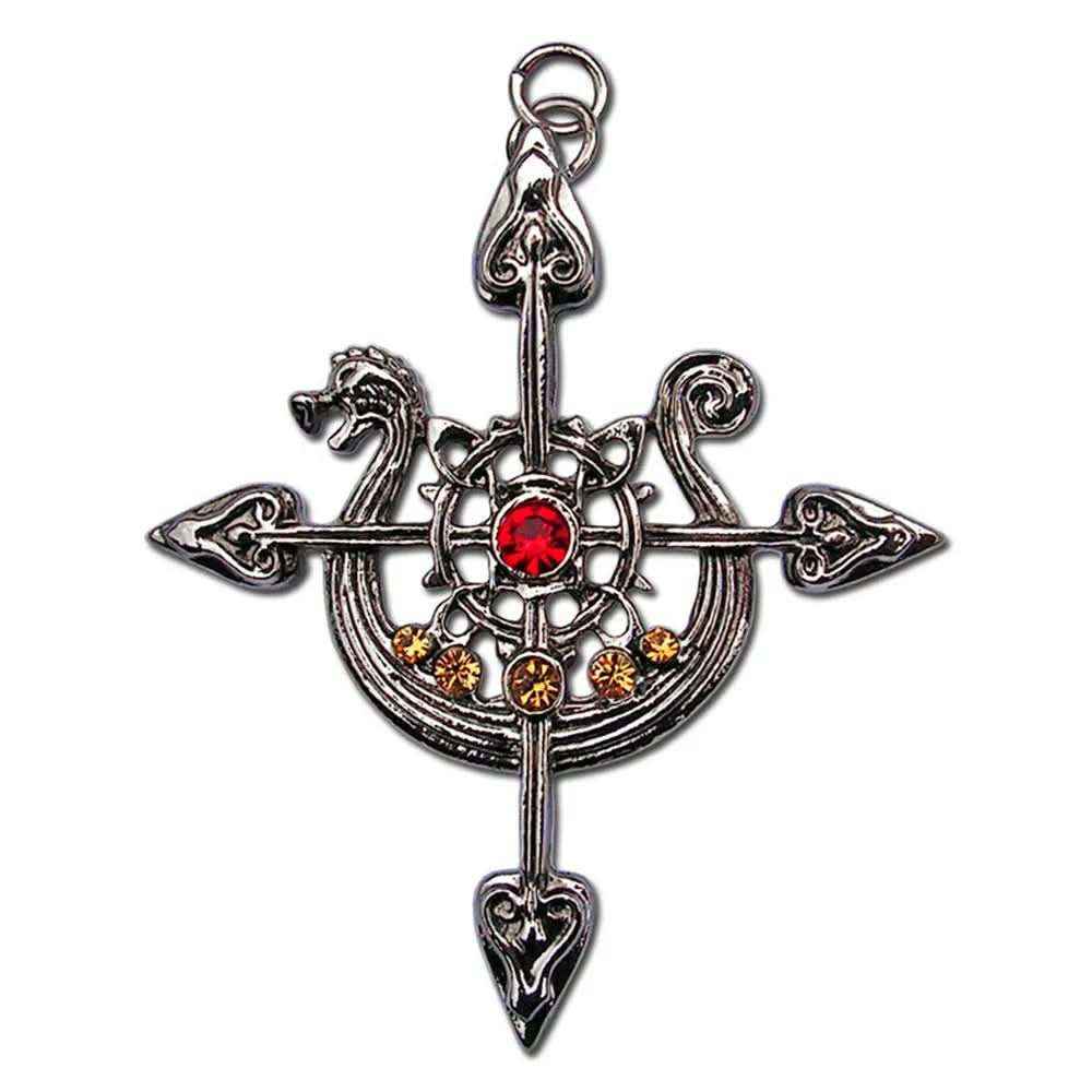 Der Kompass von Yorvik Anhänger Schätze von Albion von Briar - Kreuze - 39x45mm
