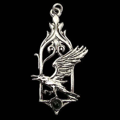 Der Rabe Anhänger Schmuck Briar Kinder der Nacht - Vögel - 30x53mm