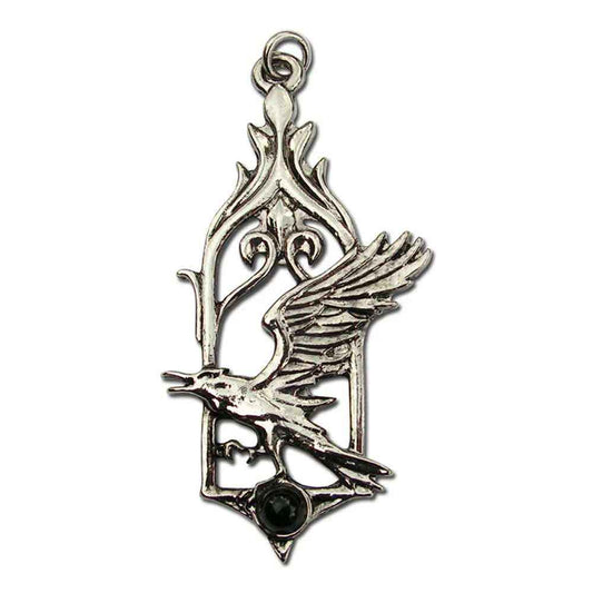 Der Rabe Anhänger Schmuck Briar Kinder der Nacht - Vögel - 30x53mm