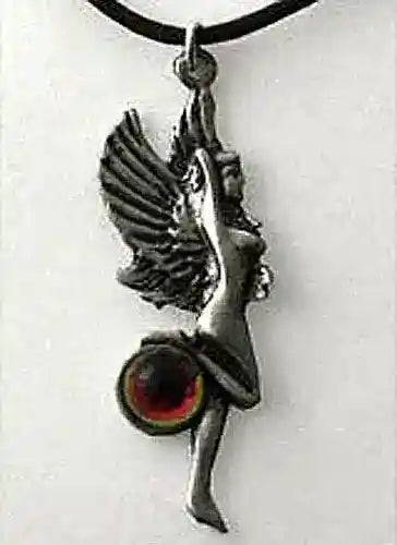 Die Elfe der Liebe Anhänger Schmuck - Elfen Feen - 40x 14mm