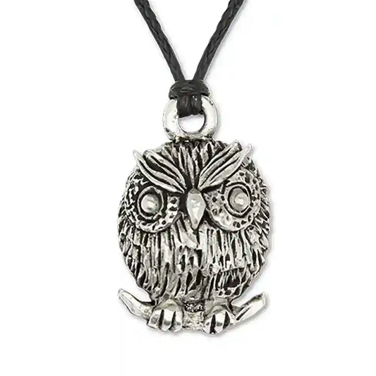 Die Eule Glücksanhänger Schmuck Anhänger Glücksbringer Vogel Weisheit