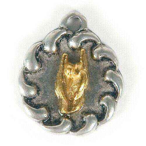 Die gehörnte Hand - Glücksbringer Anhänger Schmuck - Glück - 23mm ?