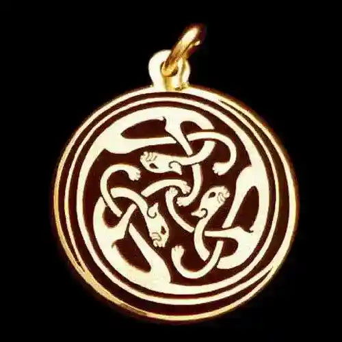 Die Katze Black-Sun Anhänger Schmuck Durchmesser: 25mm